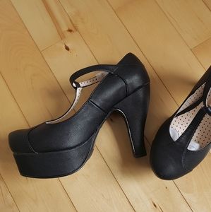 B. A. I. T Footwear "Petra" Platform Heels
